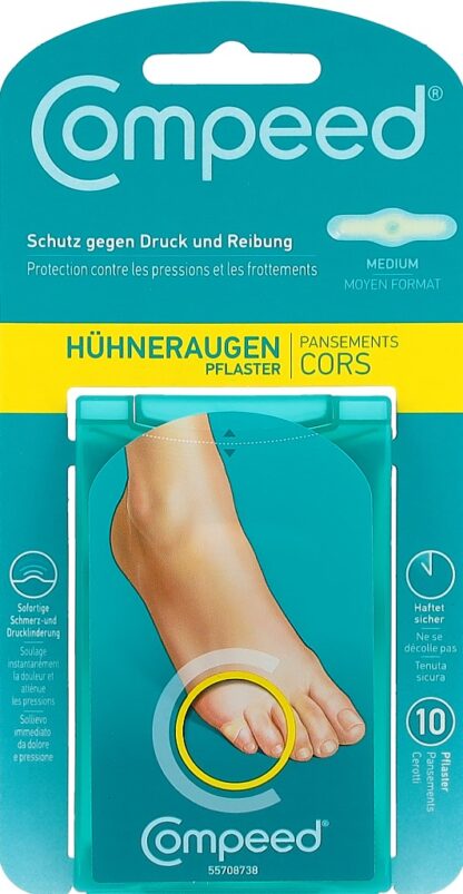 COMPEED pansement cors M 10 pce