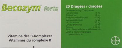 BECOZYM forte drag 20 pce