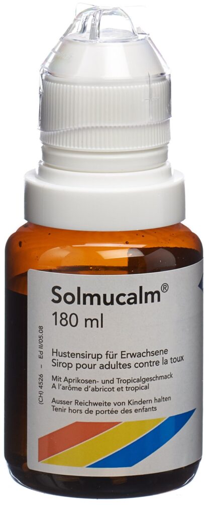 SOLMUCALM sirop adult fl 180 ml - immagine 4