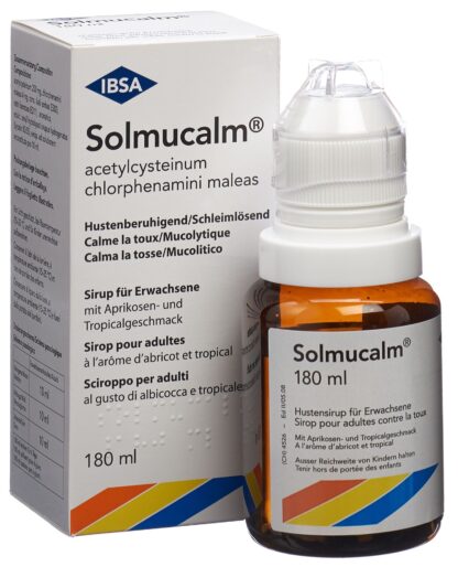 SOLMUCALM sirop adult fl 180 ml - immagine 3