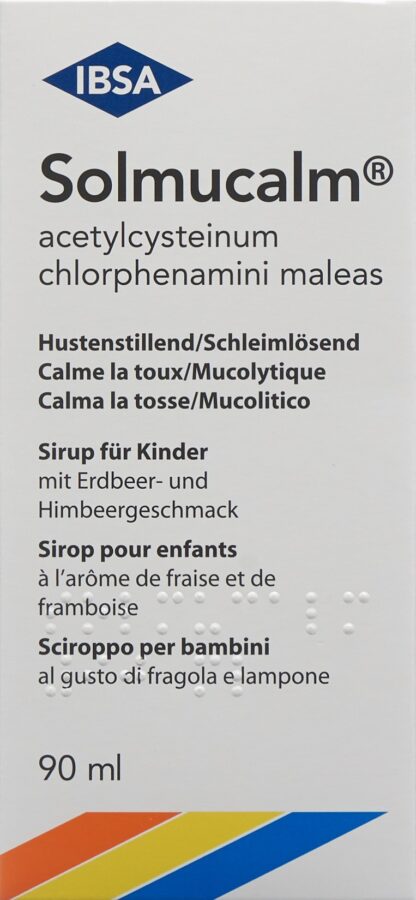 SOLMUCALM sirop enf fl 90 ml