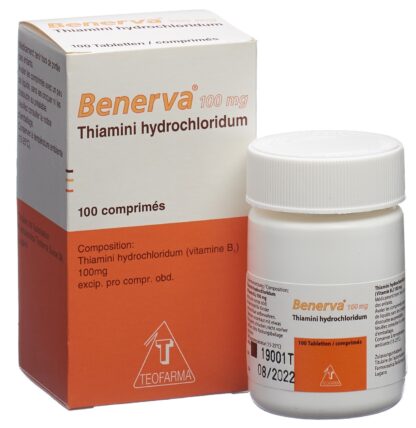 BENERVA cpr 100 mg bte 100 pce - immagine 6