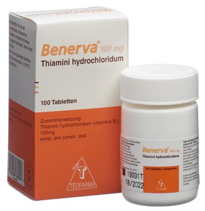 BENERVA cpr 100 mg bte 100 pce - immagine 5