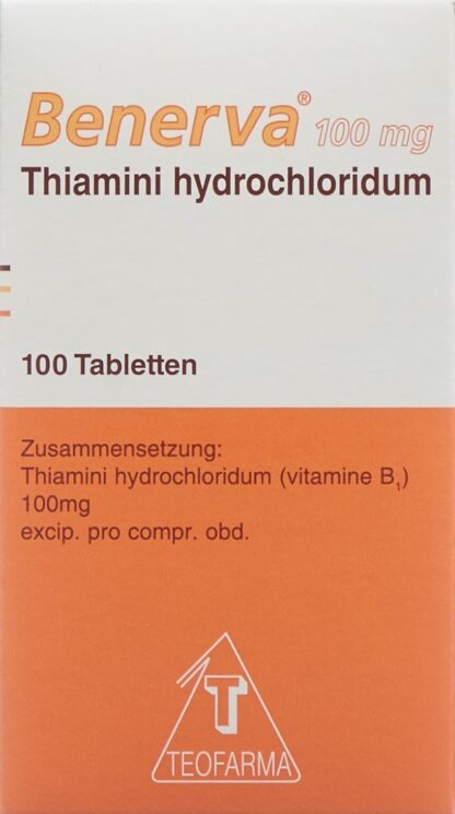 BENERVA cpr 100 mg bte 100 pce