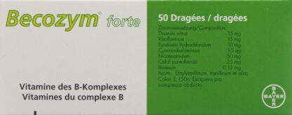 BECOZYM forte drag 50 pce