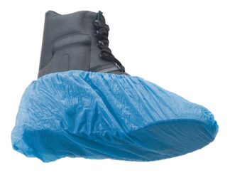 SAHAG housse chaussures polyuréthane bleu 100 pce