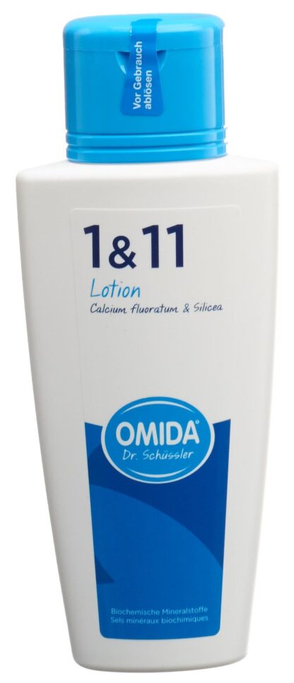 OMIDA SCHÜSSLER no1&11 cal fluor&sil lotion 200 ml - immagine 3