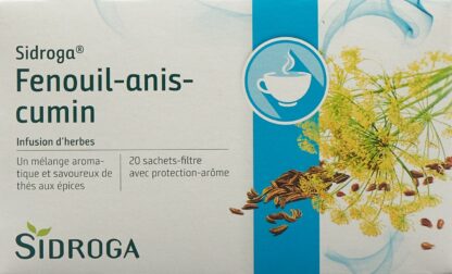 SIDROGA fenouil anis cumin 20 sach 2 g - immagine 2
