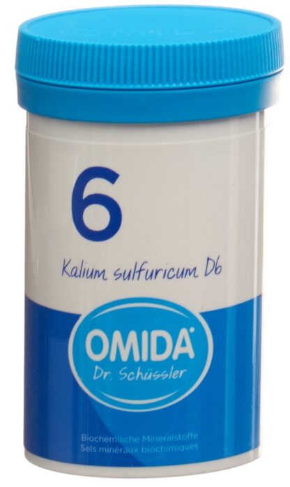 OMIDA SCHÜSSLER no6 kal sulf cpr 6 D bte 100 g - immagine 3