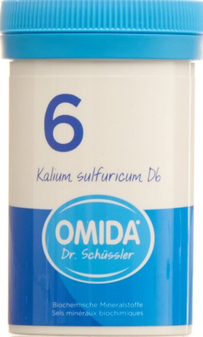 OMIDA SCHÜSSLER no6 kal sulf cpr 6 D bte 100 g