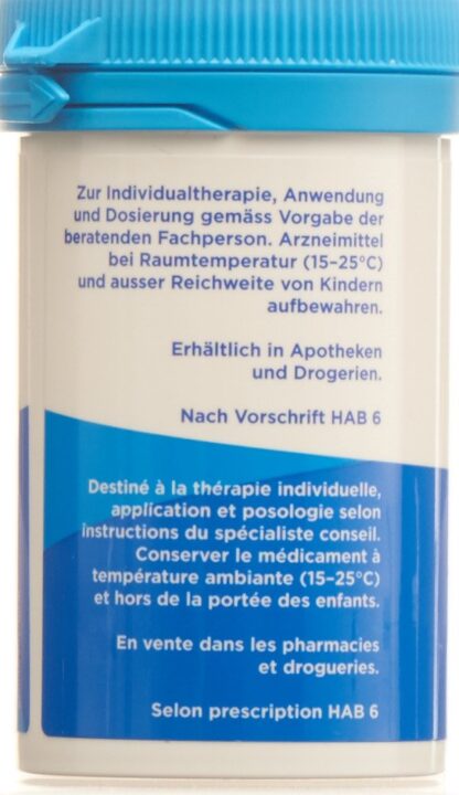 OMIDA SCHÜSSLER no4 kal chlor cpr 6 D bte 100 g - immagine 2