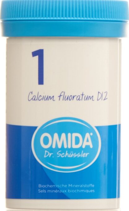 OMIDA SCHÜSSLER no1 cal fluor cpr 12 D bte 100 g