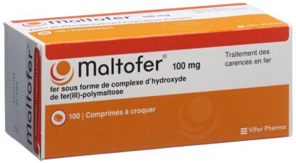 MALTOFER cpr croquer 100 mg 100 pce - immagine 4