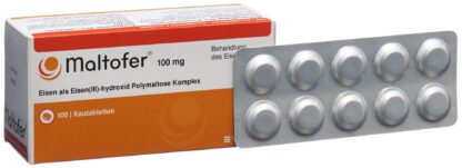 MALTOFER cpr croquer 100 mg 100 pce - immagine 5