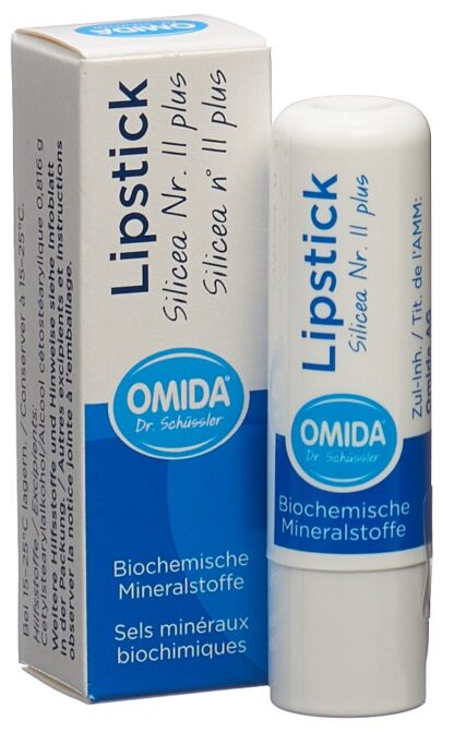 OMIDA SCHÜSSLER no11 silicea plus lipstick 4.8 g - immagine 3