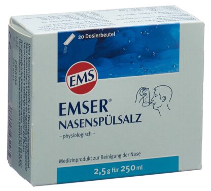 EMSER sel de rinçage nasal 20 sach 2.5 g - immagine 3
