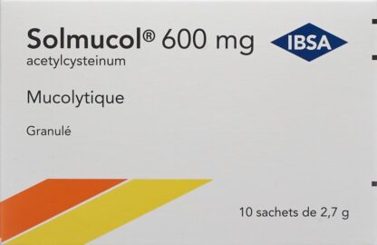 SOLMUCOL gran 600 mg s sucre (D) sach 10 pce - immagine 2