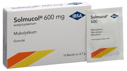 SOLMUCOL gran 600 mg s sucre (D) sach 10 pce - immagine 5