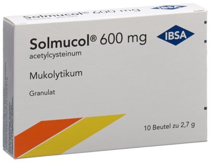 SOLMUCOL gran 600 mg s sucre (D) sach 10 pce - immagine 3