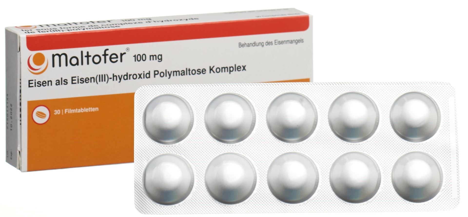 MALTOFER cpr pell 100 mg 30 pce - immagine 3