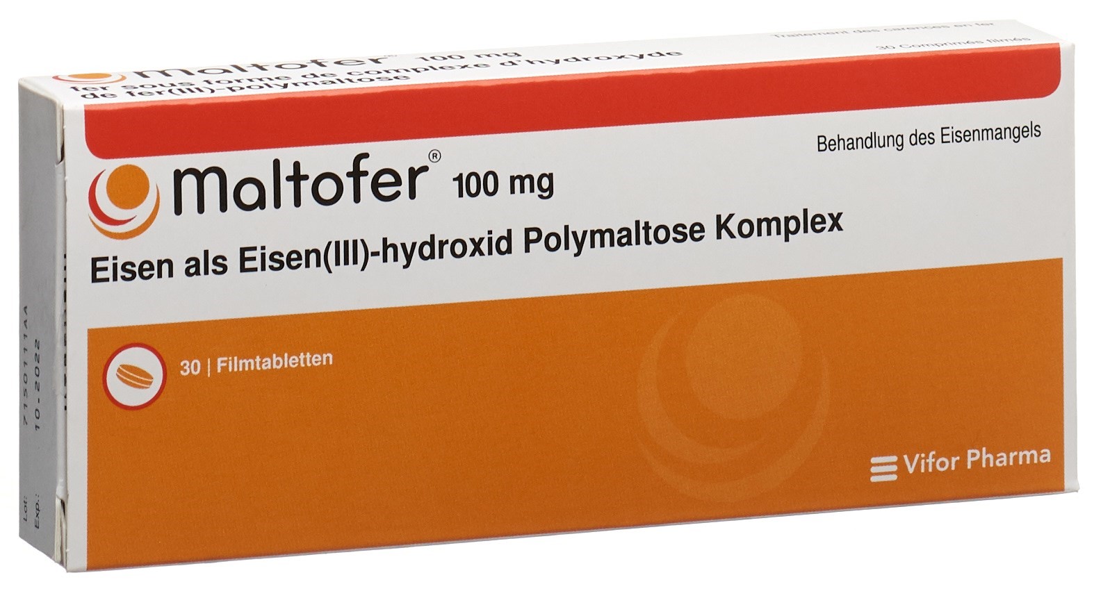 MALTOFER cpr pell 100 mg 30 pce - immagine 2