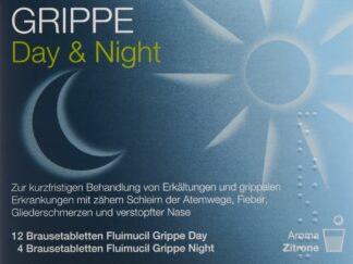 FLUIMUCIL Grippe Day Night cpr eff sach 16 pce