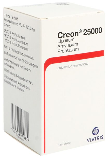 CREON 25000 caps bte 100 pce - immagine 4