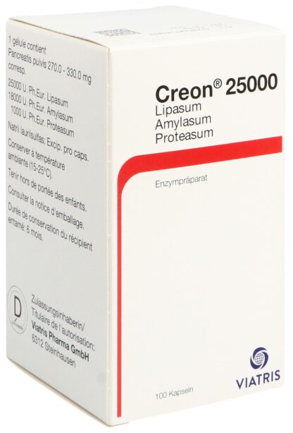 CREON 25000 caps bte 100 pce - immagine 3