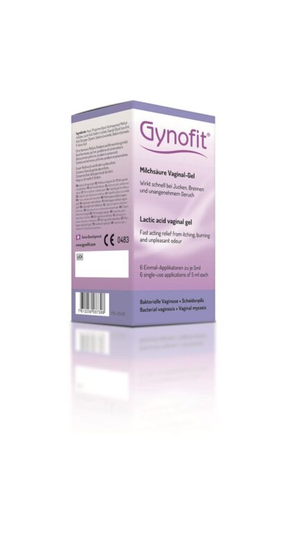 GYNOFIT gel vaginale acide lactique 6 x 5 ml
