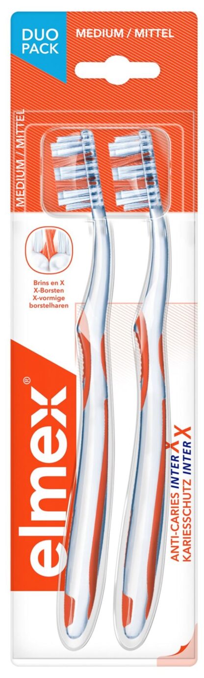 ELMEX PROTECT CARIES InterX med brosse à dents duo