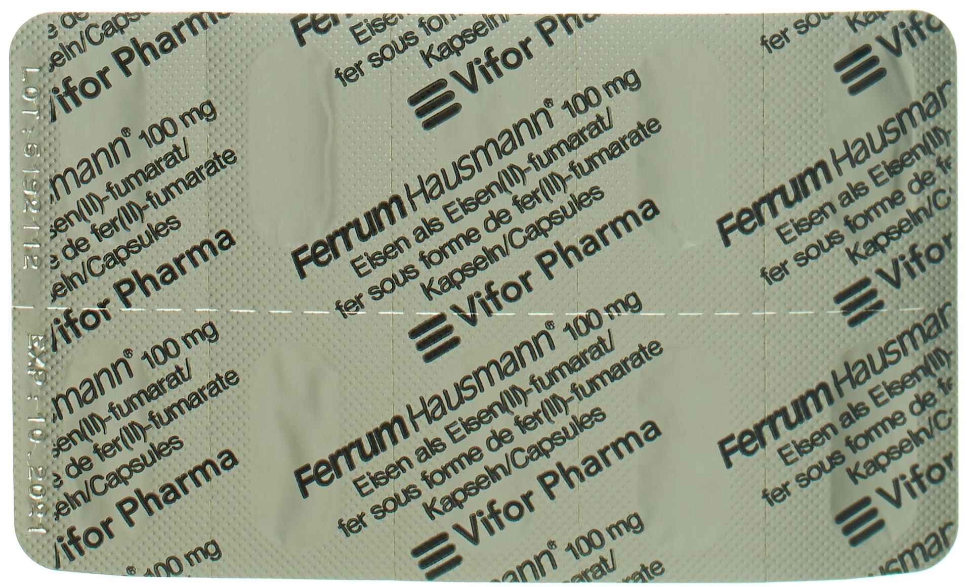 FERRUM Hausmann caps ret 100 mg 30 pce - immagine 5