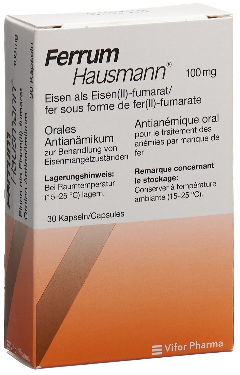 FERRUM Hausmann caps ret 100 mg 30 pce - immagine 2
