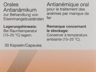 FERRUM Hausmann caps ret 100 mg 30 pce