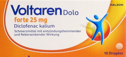 VOLTAREN DOLO forte drag 25 mg 10 pce