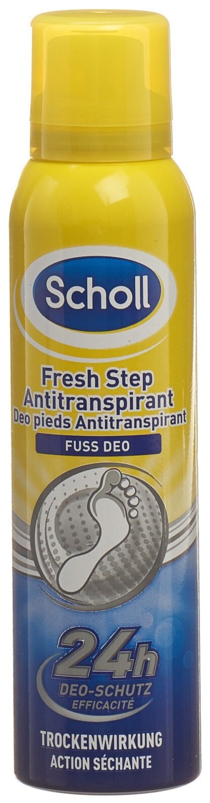 SCHOLL Deo pieds antiperspirant aéros spr 150 ml - immagine 2