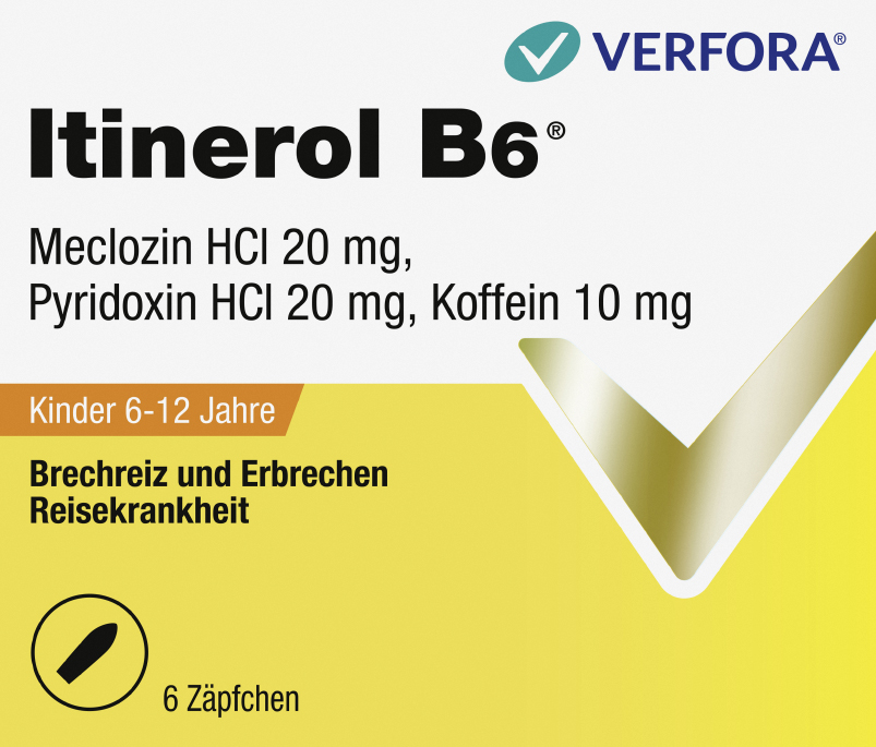 ITINEROL B6 supp enf 6 pce