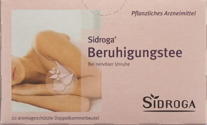 SIDROGA tisane apaisante 20 sach 2 g