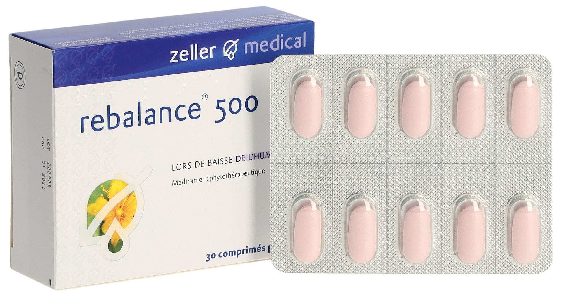 REBALANCE cpr pell 500 mg 30 pce - immagine 6