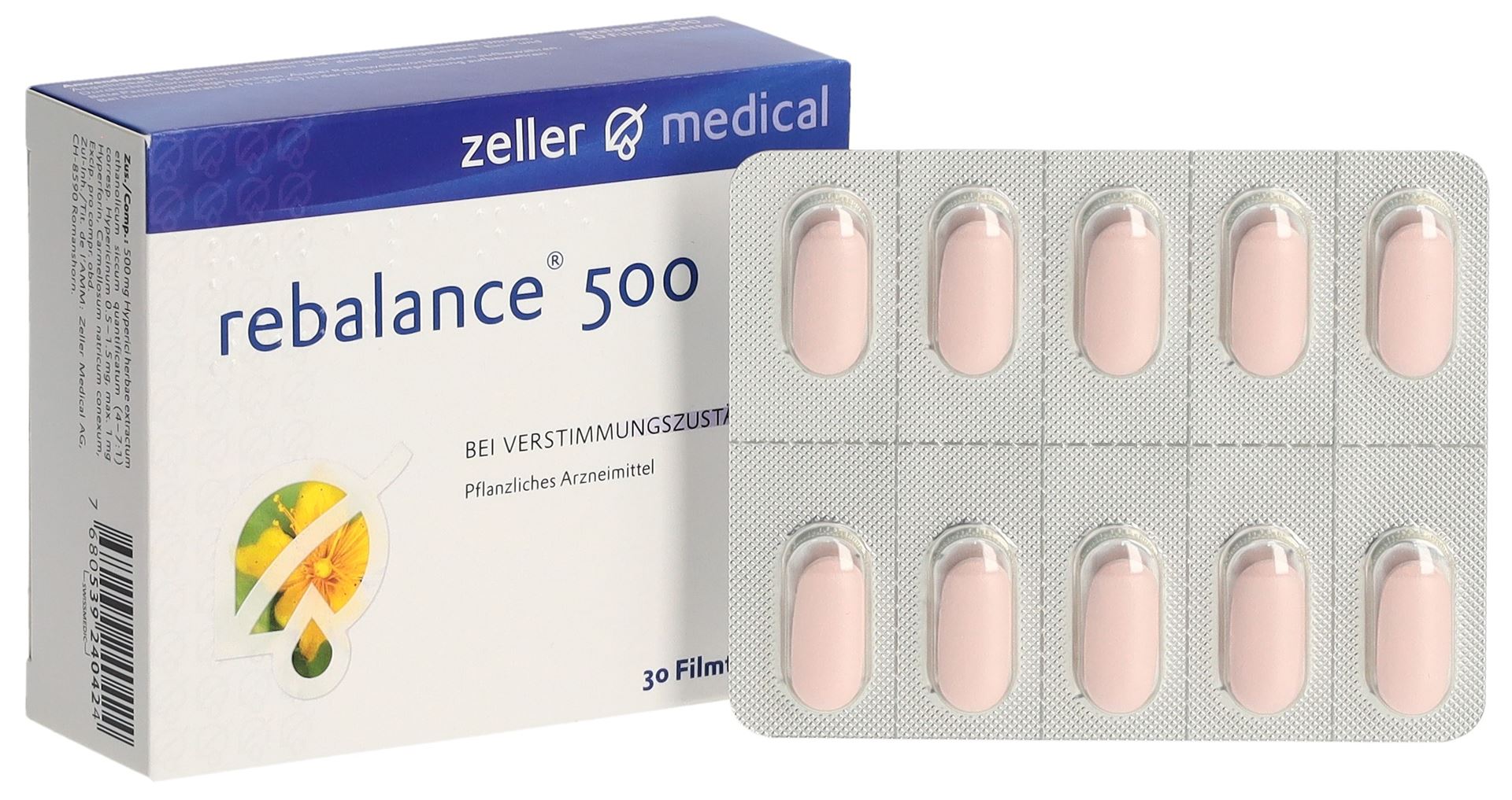 REBALANCE cpr pell 500 mg 30 pce - immagine 5