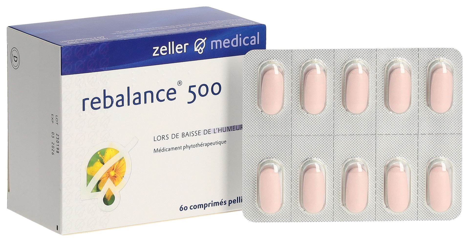 REBALANCE cpr pell 500 mg 60 pce - immagine 6