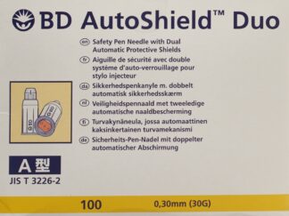 BD AUTOSHIELD DUO aiguille sécurité 5mm 100 pce