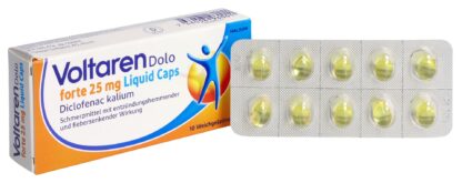VOLTAREN DOLO forte Liquid Caps 25 mg 10 pce - immagine 5