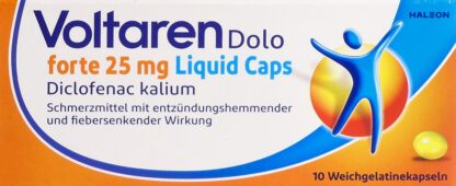 VOLTAREN DOLO forte Liquid Caps 25 mg 10 pce