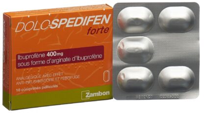 DOLO SPEDIFEN forte cpr pell 400 mg 10 pce - immagine 6