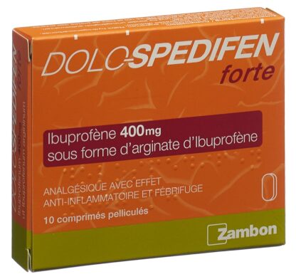 DOLO SPEDIFEN forte cpr pell 400 mg 10 pce - immagine 4