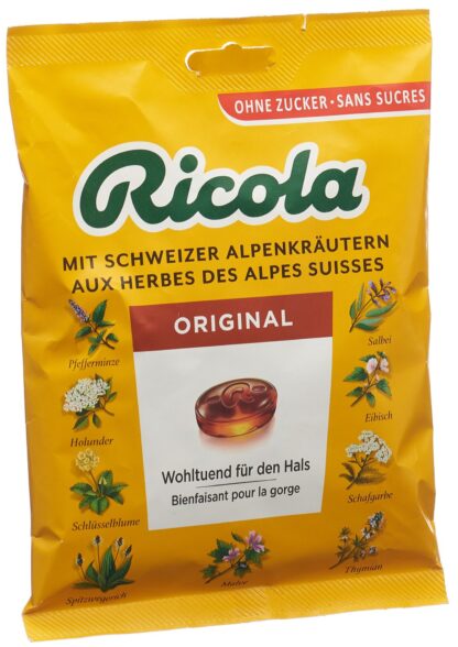 RICOLA original bonbons ss av stevia sach 125 g - immagine 2