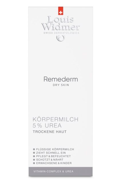 WIDMER Remederm lait corps 5% urée parf 200 ml - immagine 3
