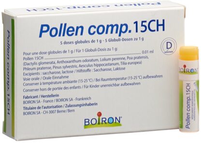 BOIRON pollen comp glob 15 CH 5 x 1 dos - immagine 6