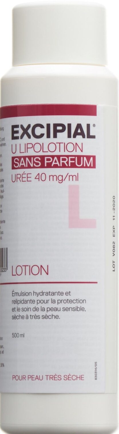 EXCIPIAL U lipolotion sans parfum fl 500 ml - immagine 2