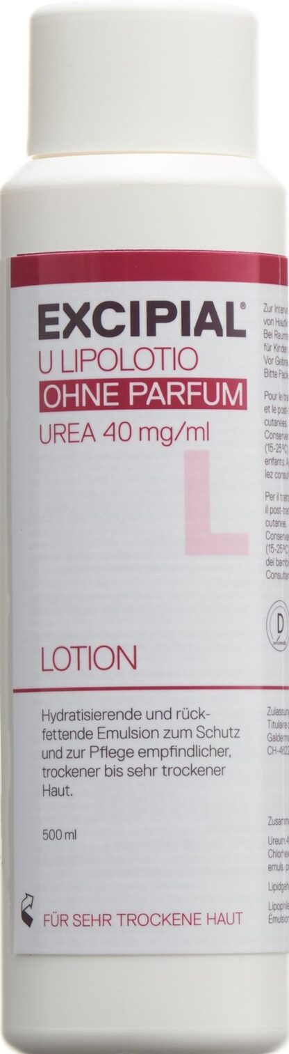 EXCIPIAL U lipolotion sans parfum fl 500 ml